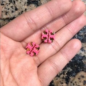 Tory Burch - pink earrings